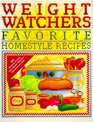 Weight Watchers Favorite Homestyle Recipes