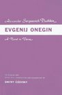 Evgenij Onegin A Novel in Verse