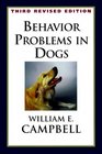 Behavior Problems in Dogs