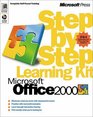 Microsoft  Office 2000 Step by Step Learning Kit