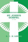 Interpretation of StJohn's Gospel 1121