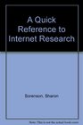 A Quick Reference to Internet Research