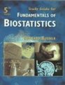 Study Guide For Fundamentals Of Biostatistics