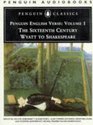 Penguin English Verse The Sixteenth Century  Wyatt to Shakespeare