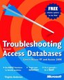 Troubleshooting Microsoft Access Databases