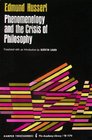 Phenomenology and the Crisis of Philosophy