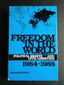 Freedom in the World Political Rights and Civil Liberties 19841985
