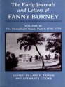 Early Journals and Letters of Fanny Burney Vol 3 The Streatham Years Part 1 17781779