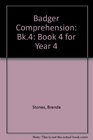 Badger Comprehension Book 4 for Year 4 Bk4