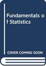 Fundamentals of statistics