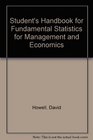 Student's Handbook for Fundamental Statistics for Management and Economics