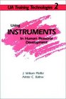 Using Instruments in Human Resource Development