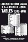 English Football League and Fa Premier League Tables 1888
