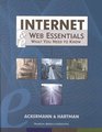 Internet and Web Essentials  What You Need to Know