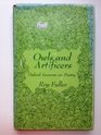 Owls and Artificers Oxford Lectures on Poetry