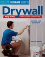 Drywall Pro Tips for Hanging  Finishing
