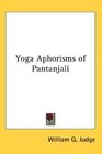 Yoga Aphorisms of Pantanjali