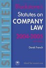 Statutes on Company Law 20042005