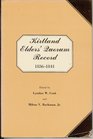 Kirtland Elder's Quorum Record