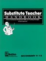 Substitute Teacher Handbook 912 Fourth Edition