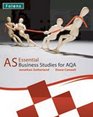 Essential Business Studies A Level AS Student Book AQA