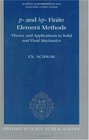 P And Hp Finite Element Methods Theory and Applications in Solid and Fluid Mechanics