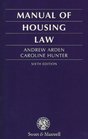 Manual of Housing Law