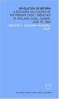 Revolution or reform a discourse occasioned by the present crisis  preached at Wayland Mass Sunday June 15 1856