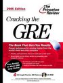 Cracking the GRE with Sample Tests on CDROM 2005 Edition
