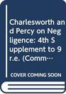 Charlesworth and Percy on Negligence 4th Supplement to 9re