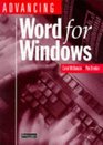 Advancing Word for Windows