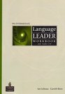 Language Leader PreIntermediate Workbook Without Key and Audio CD Pack
