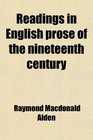 Readings in English prose of the nineteenth century