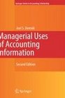 Managerial Uses of Accounting Information
