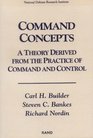 Command Concepts: A Theory Derived From The Practice Of Command and Control