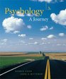 Thomson Advantage Series Psychology A Journey