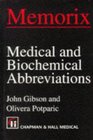 Memorix Medical and Biochemical Abbreviations