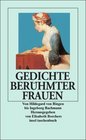 Gedichte berhmter Frauen Von Hildegard von Bingen bis Ingeborg Bachmann