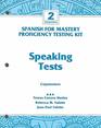 Speaking Tests Proficiency Testing Kit Copymasters