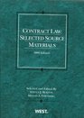 Contract Law Selected Source Materials 2009
