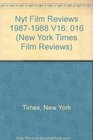 NYT FILM REV 198788 V16