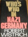 Who's who in Nazi Germany