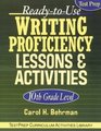 ReadyToUse Writing Proficiency Lessons  Activities  10th Grade Level