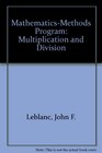 MathematicsMethods Program Multiplication and Division