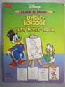 Learn to Draw Uncle Scrooge Huey Dewey and Louie