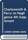 Charlesworth and Percy on Negligence 4th Supplement