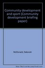 Community development and sport