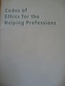 CODES OF ETHICS F/HELPING PROF