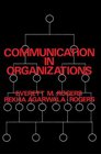 Communication in Organizations