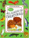 All Kinds of Creatures Over 200 Colorful Stickers